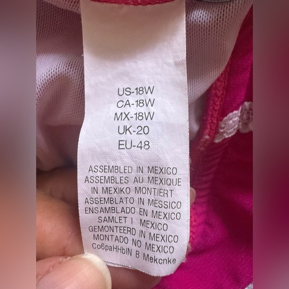 Lauren Ralph  Lauren PLUMERIA Beach Club Solid Twist One-Piece Swimsuit  18W - Picture 6 of 14